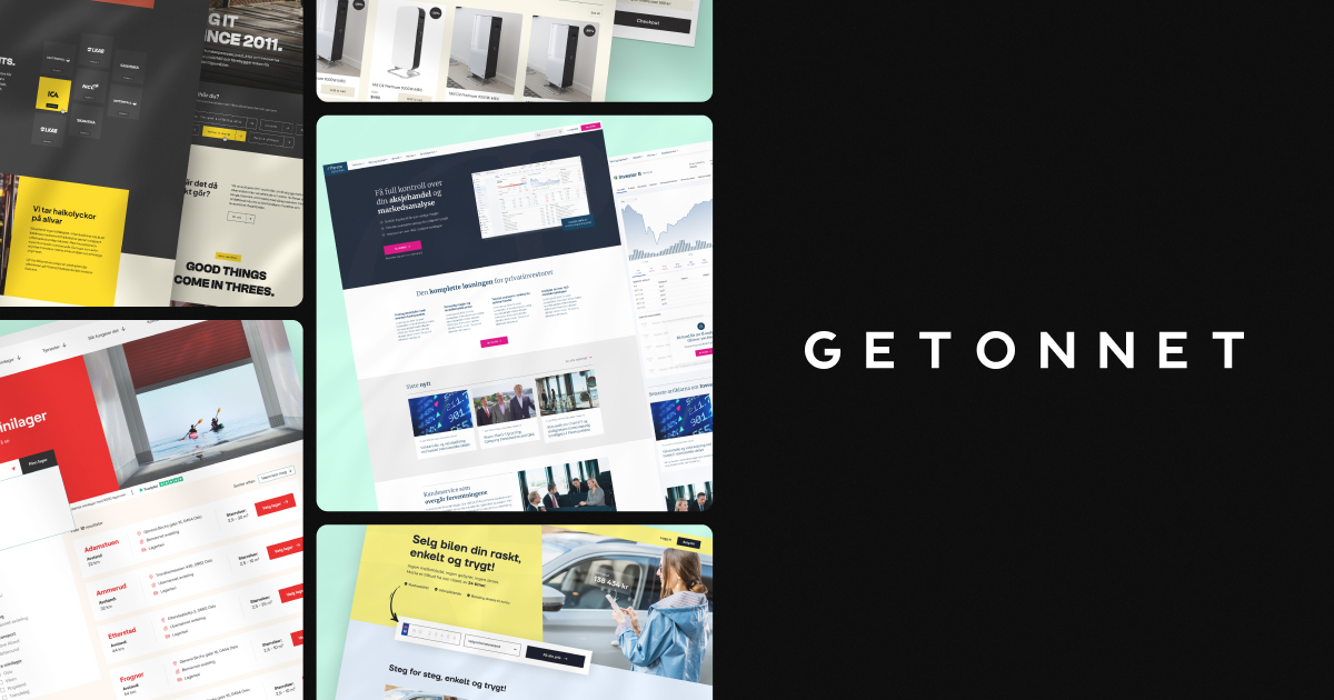 GetOnNet - Et utviklingsselskap som bidrar til resultater