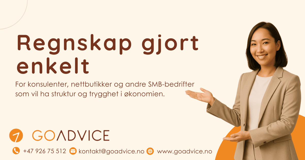 Go Advice AS | Regnskap gjort enkelt