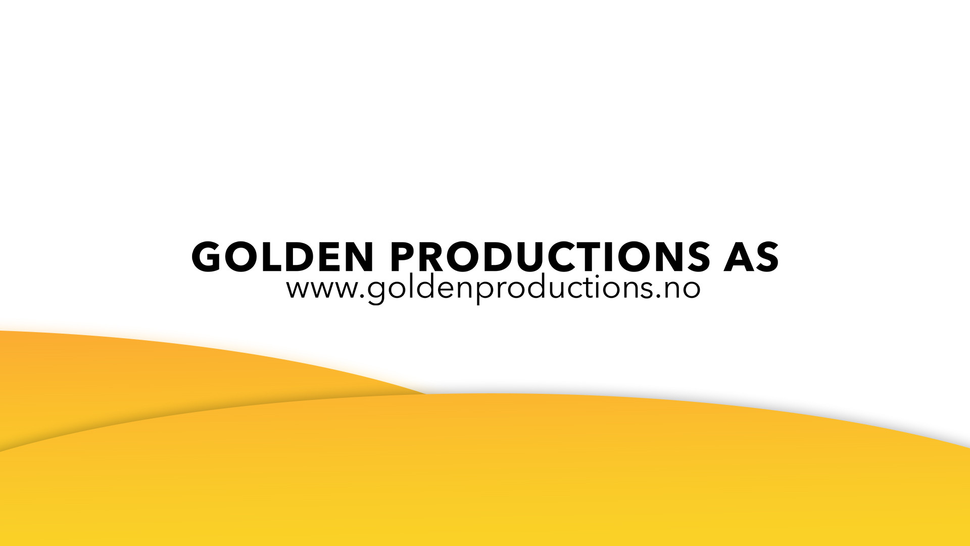 Golden Productions | Videoproduksjon