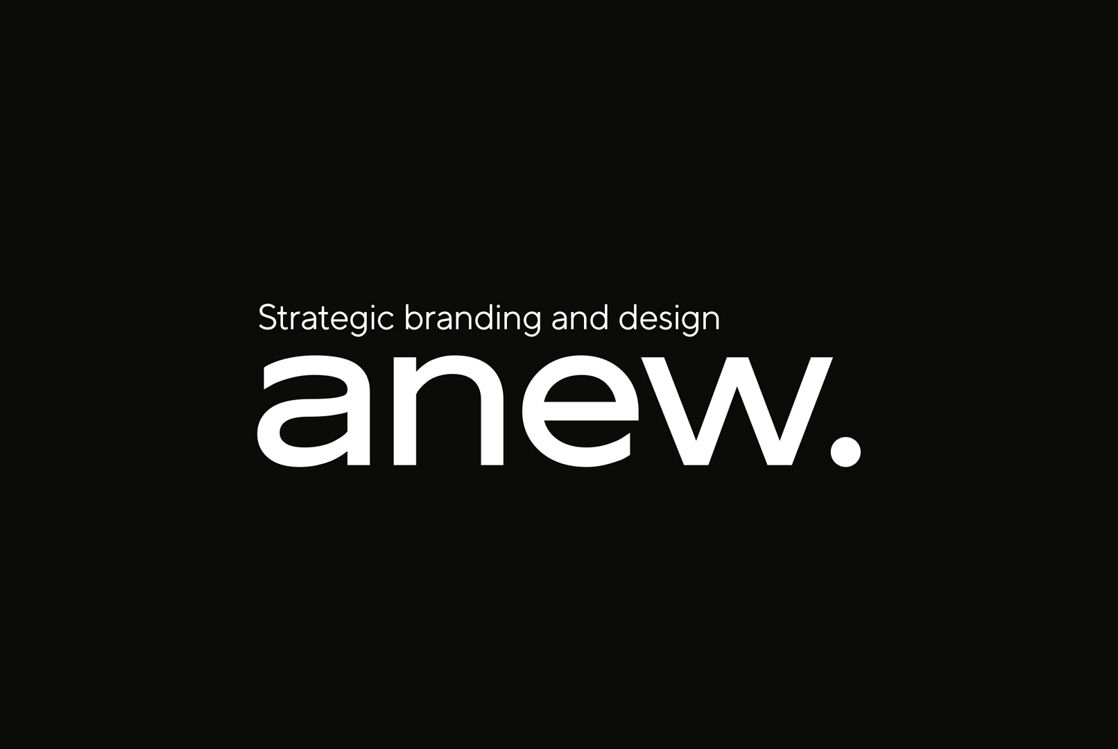 Forside - Anew Branding