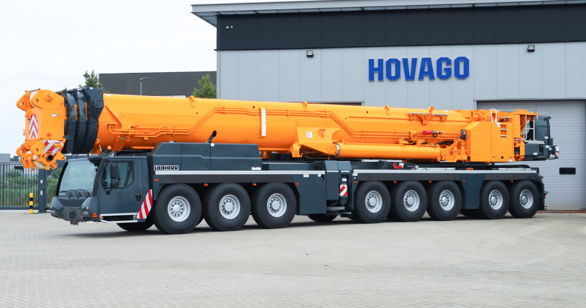 Hovago Cranes | Bare Crane Rental 100t–1000t Worldwide ✔