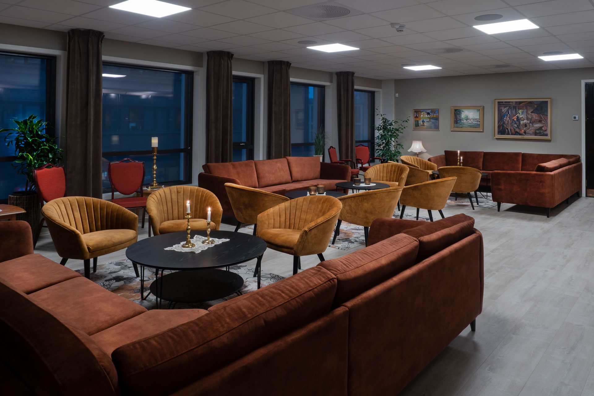 Moderne møte og selskapslokaler i Moss - Husselskapet