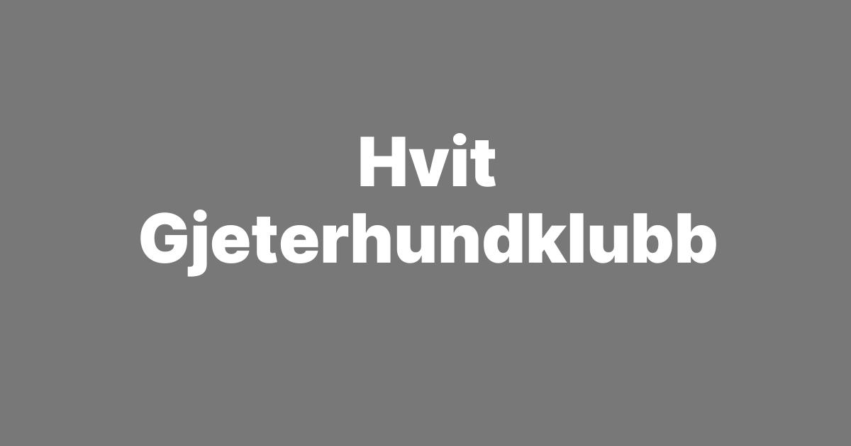 Hvit Gjeterhundklubb
