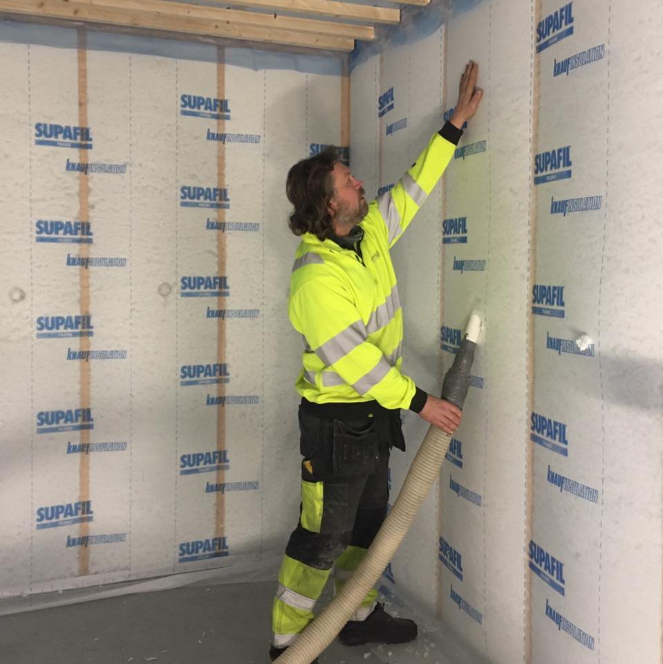 Blåseisolering i Norge | Isoenergi AS