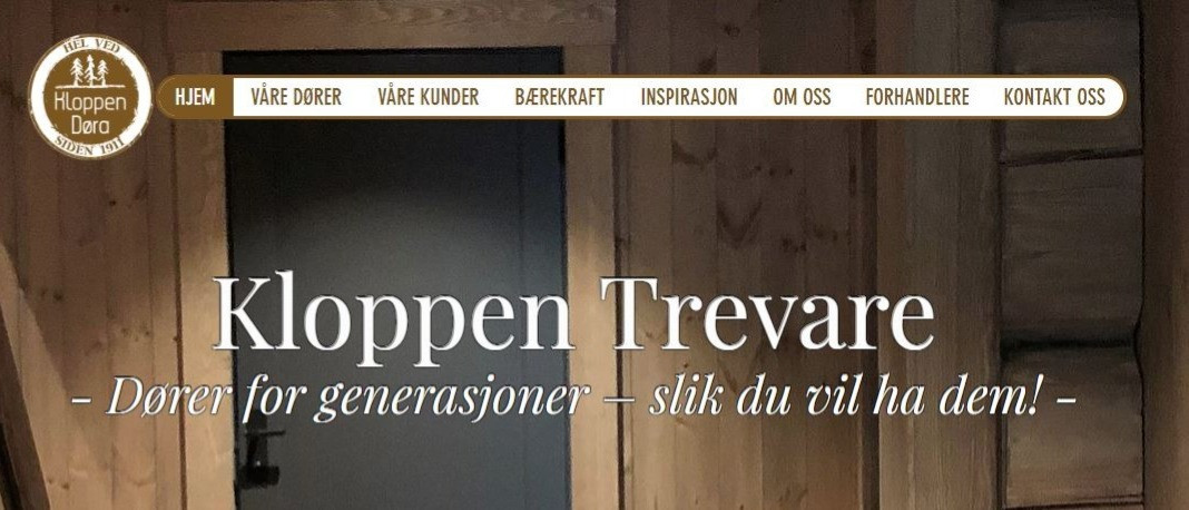 Kloppen Trevare | Kvalitetsdører