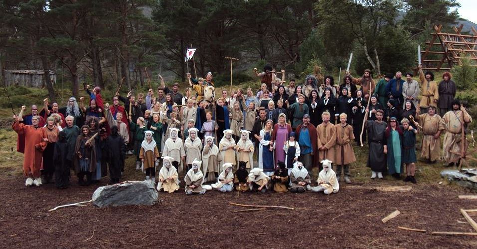 Kong Arthurspelet - Sandsøya, Sande Kommune