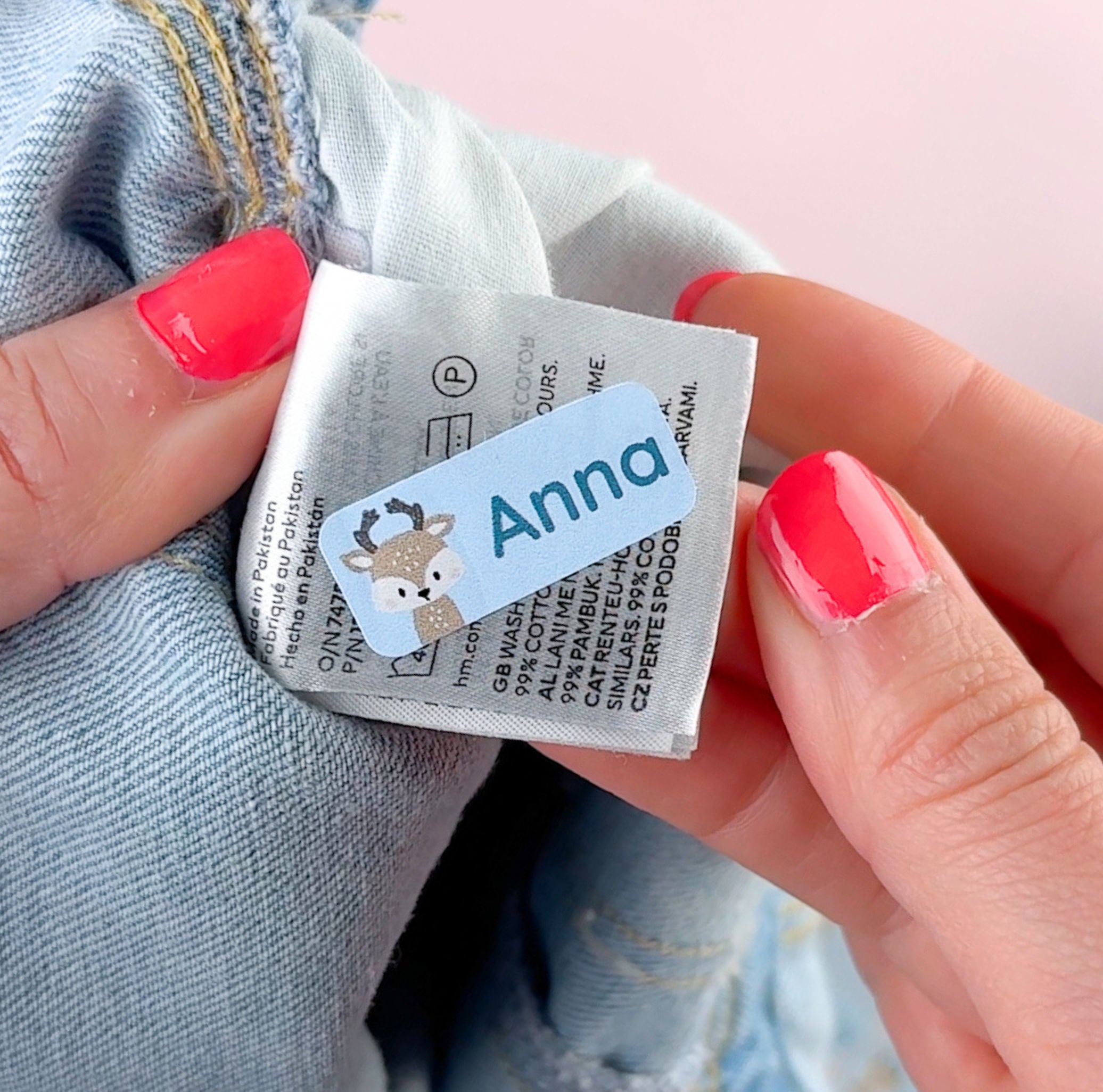 Lappeliten Navnelapper | Personlige merkelapper til barn | Lappeliten