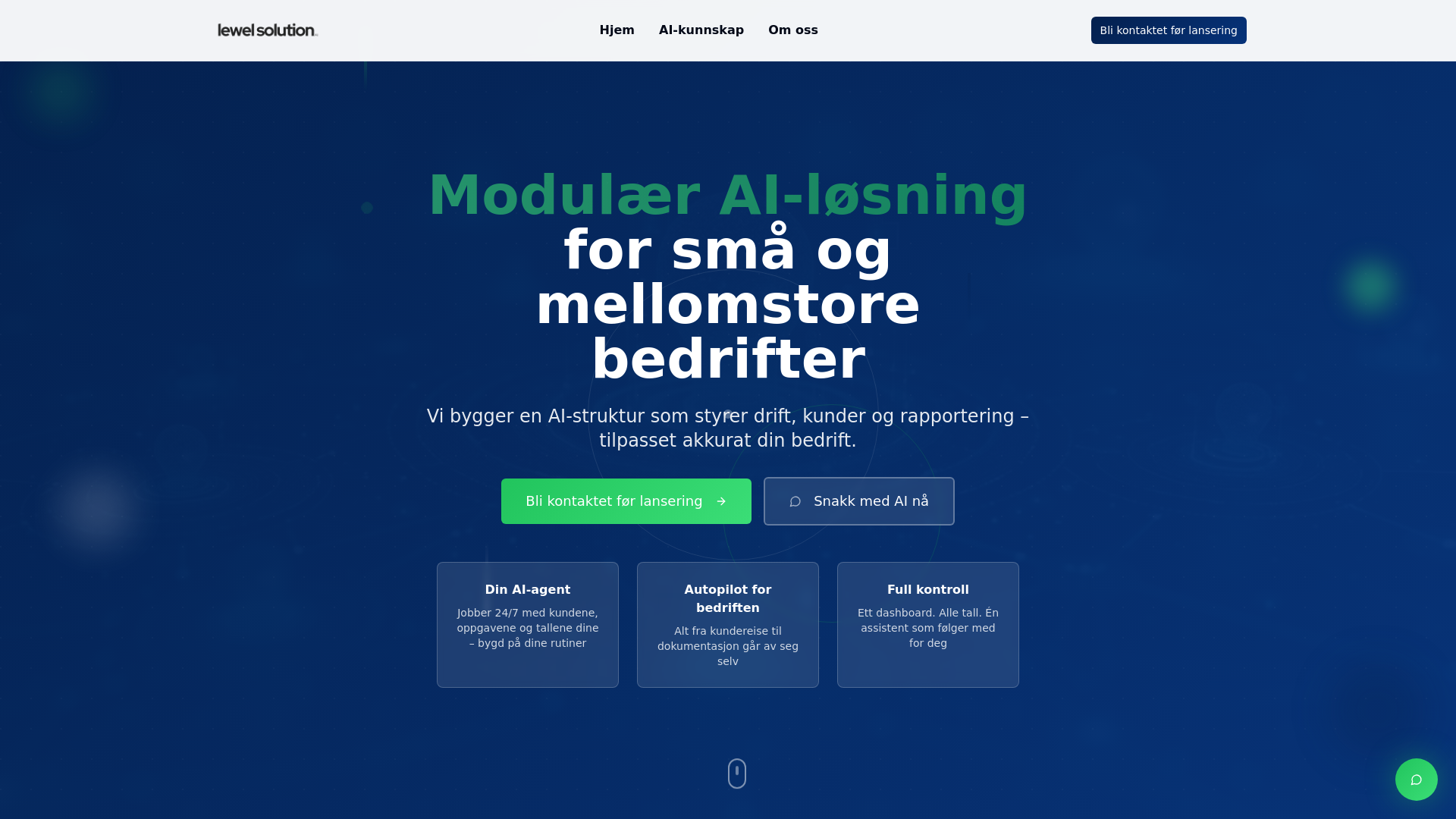 Lewel Solution - AI og Automatisering for SMB