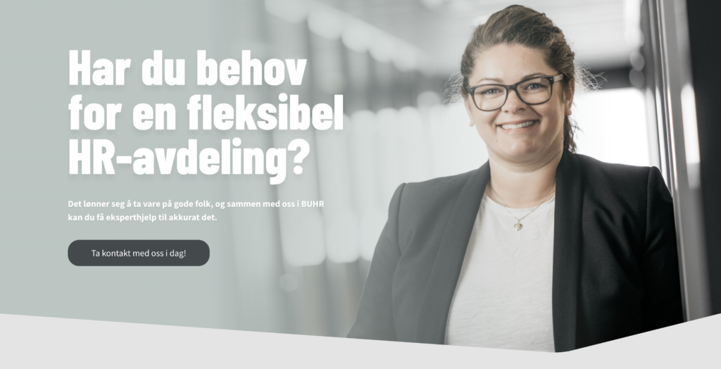 BUHR | Har du behov for en fleksibel HR avdeling?