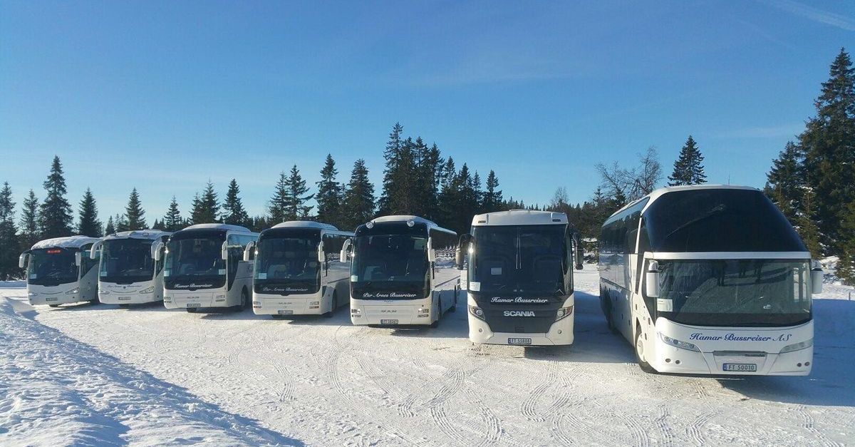 Hos oss reiser du trygt | Hamar Bussreiser AS