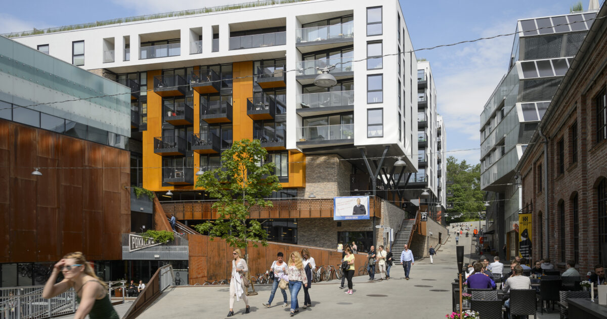 Arkitektur for byer, steder, bygninger og rom