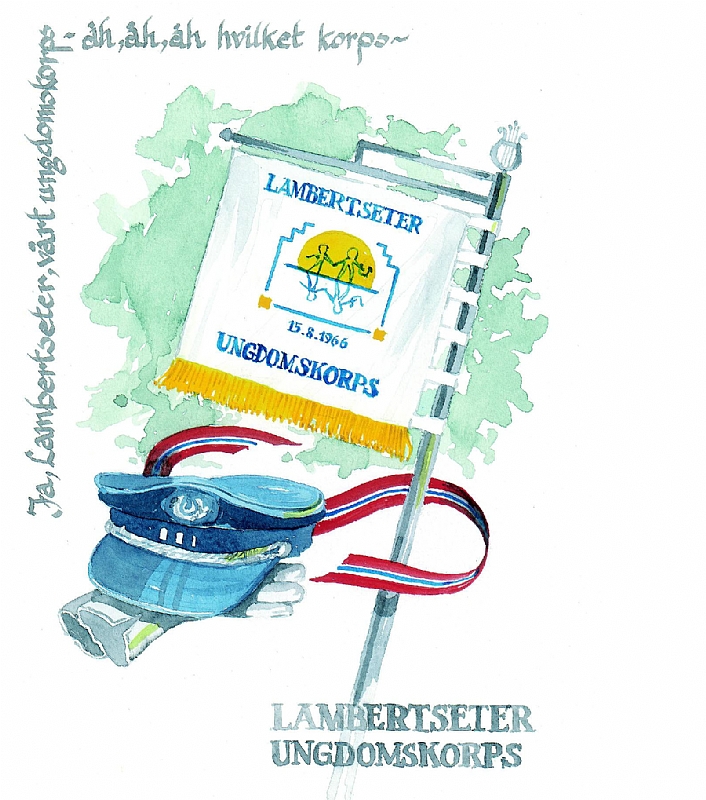 Lambertseter ungdomskorps - et amatørkorps med janitsjarbesetning og rundt 80 medlemmer