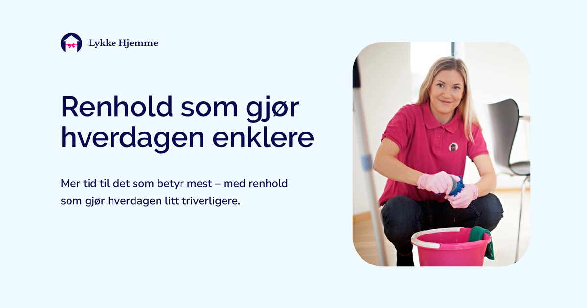 Husvask fra Lykke Hjemme i Trondheim, Bergen og Oslo