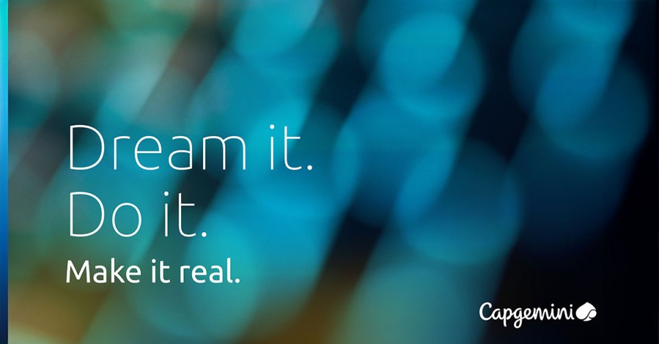 Capgemini – home page – Make it real