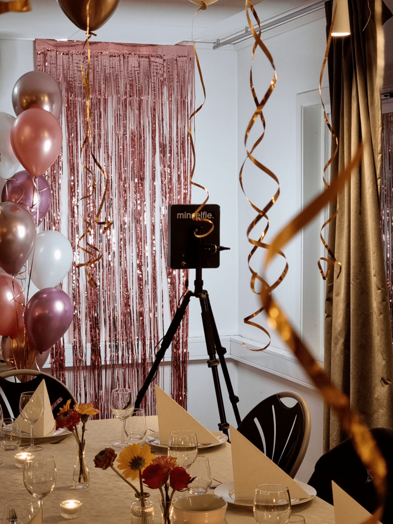 Lei Norges beste photobooth og skap uforglemmelige øyeblikk med Minselfie