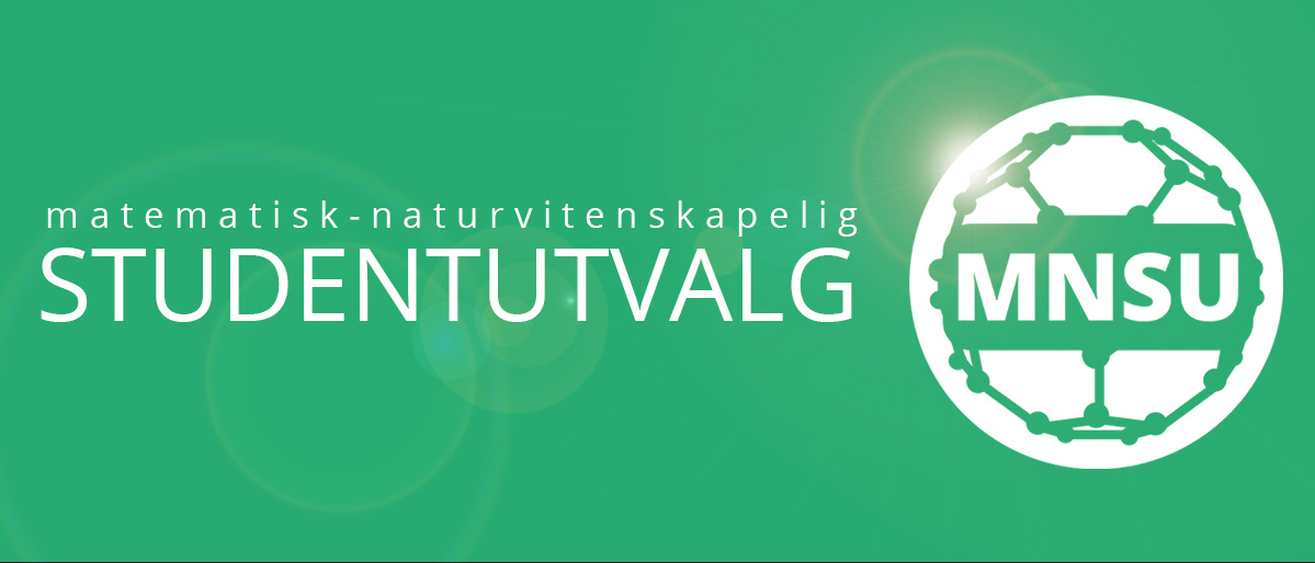 
      
        MNSU - ditt talerør ved MN-fakultetet!
       - Det matematisk-naturvitenskapelige fakultet
