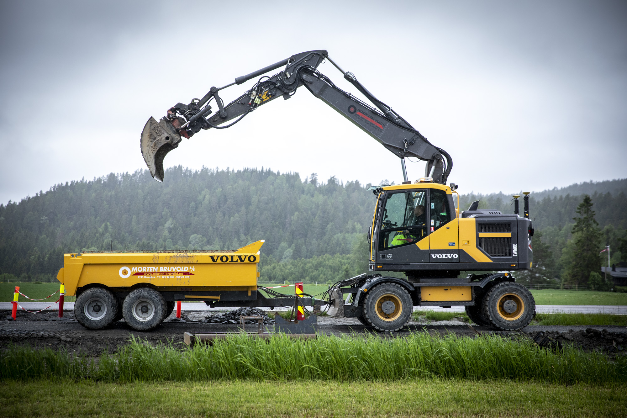 Anleggsentreprenør med lang og bred erfaring - Morten Bruvold AS