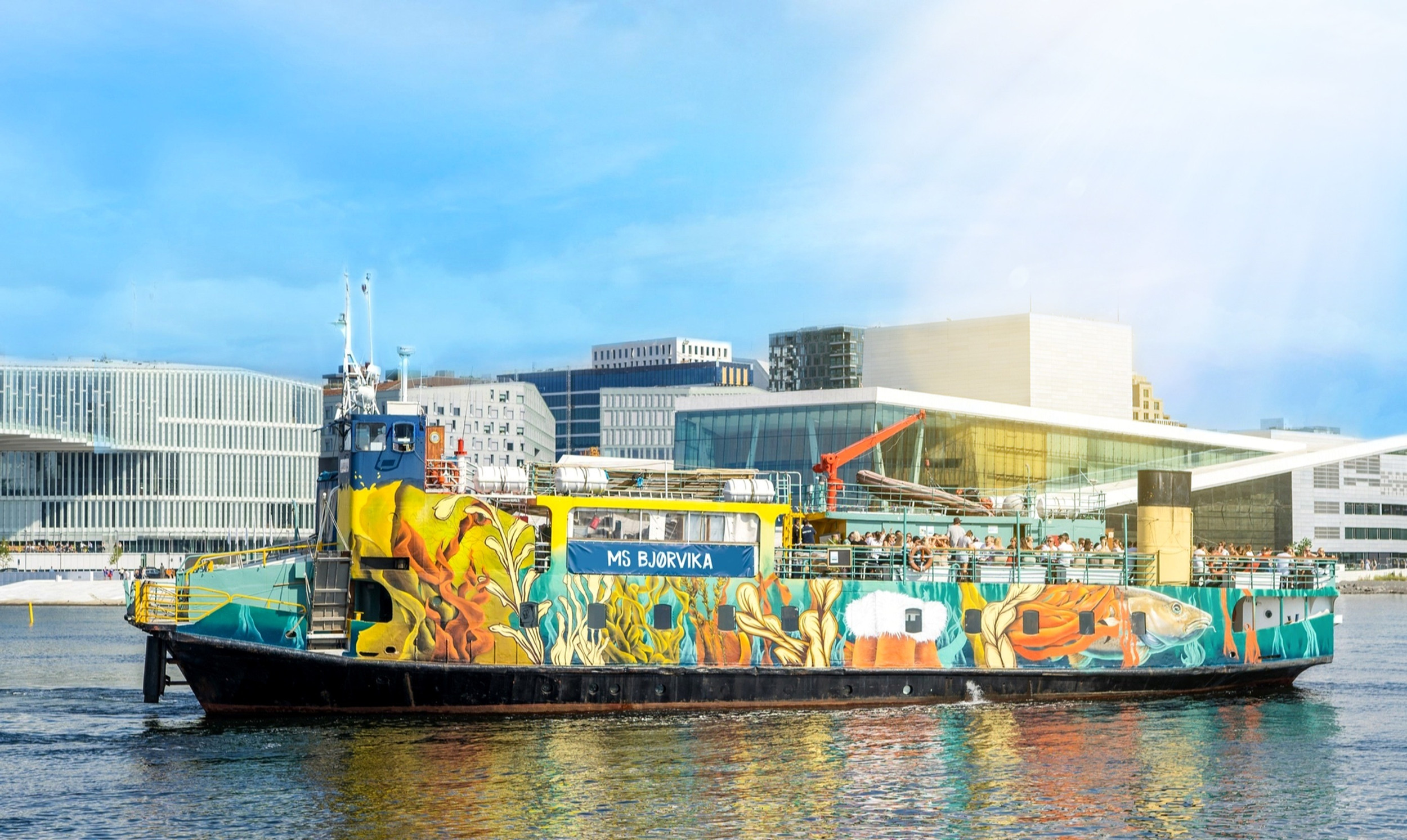 MS Bjørvika – Ved Operaen i Oslo