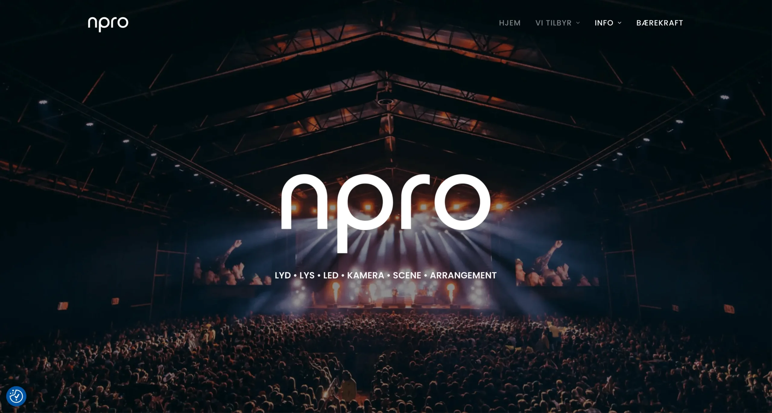 NPRO - Sceneteknisk leverandør i Midt-Norge