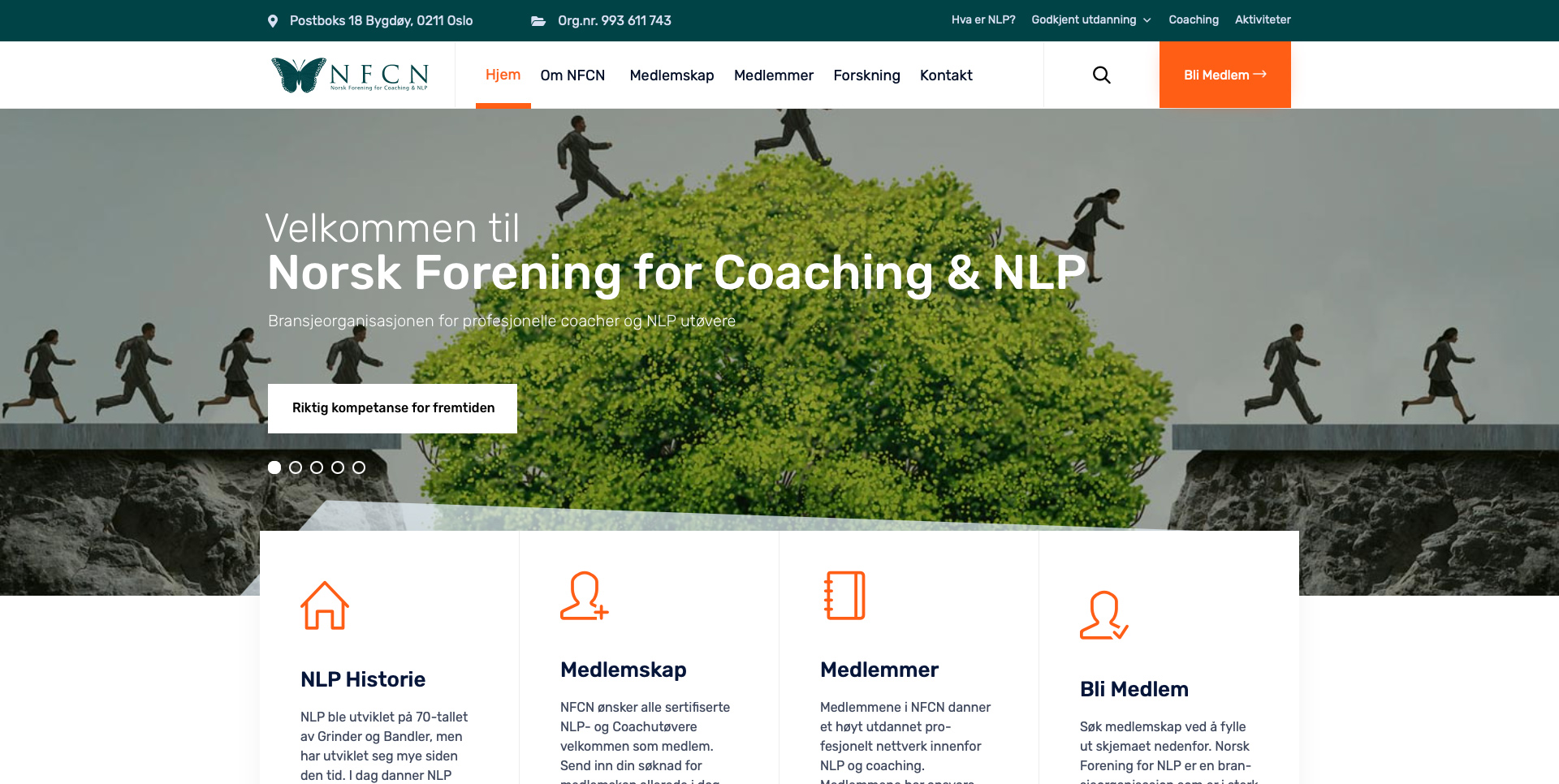 Norsk Forening for Coaching & NLP (NFCN)