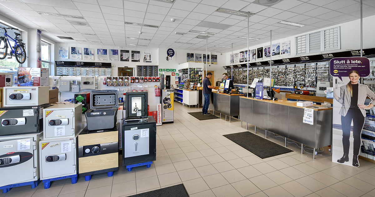 Sikkerhetssystemer | Låser | Nøkler | Alarm | Nokas Teknikk Sør