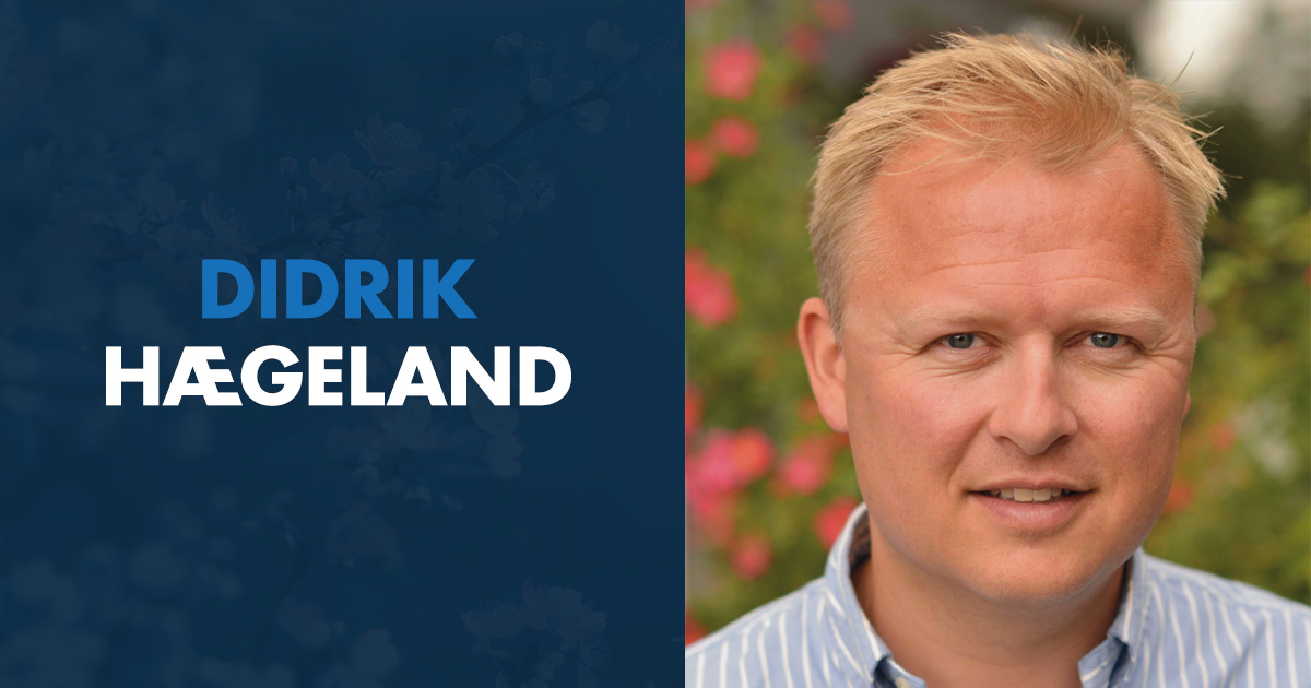 Psykologspesialist Didrik Hægeland - Foredrag og veiledning