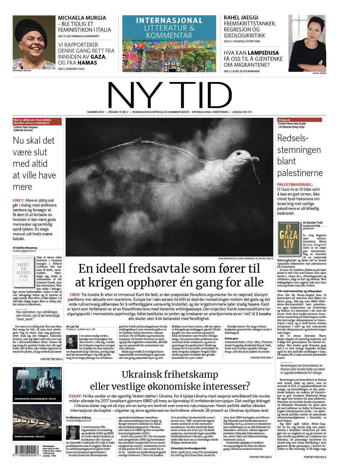 NY TID – Internasjonal kommentaravis og bokmagasin (politikk/dokumentar)