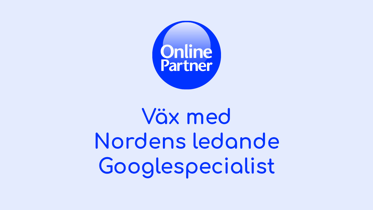 Online Partner - Partnerskap för tillväxt, transformation och framgån