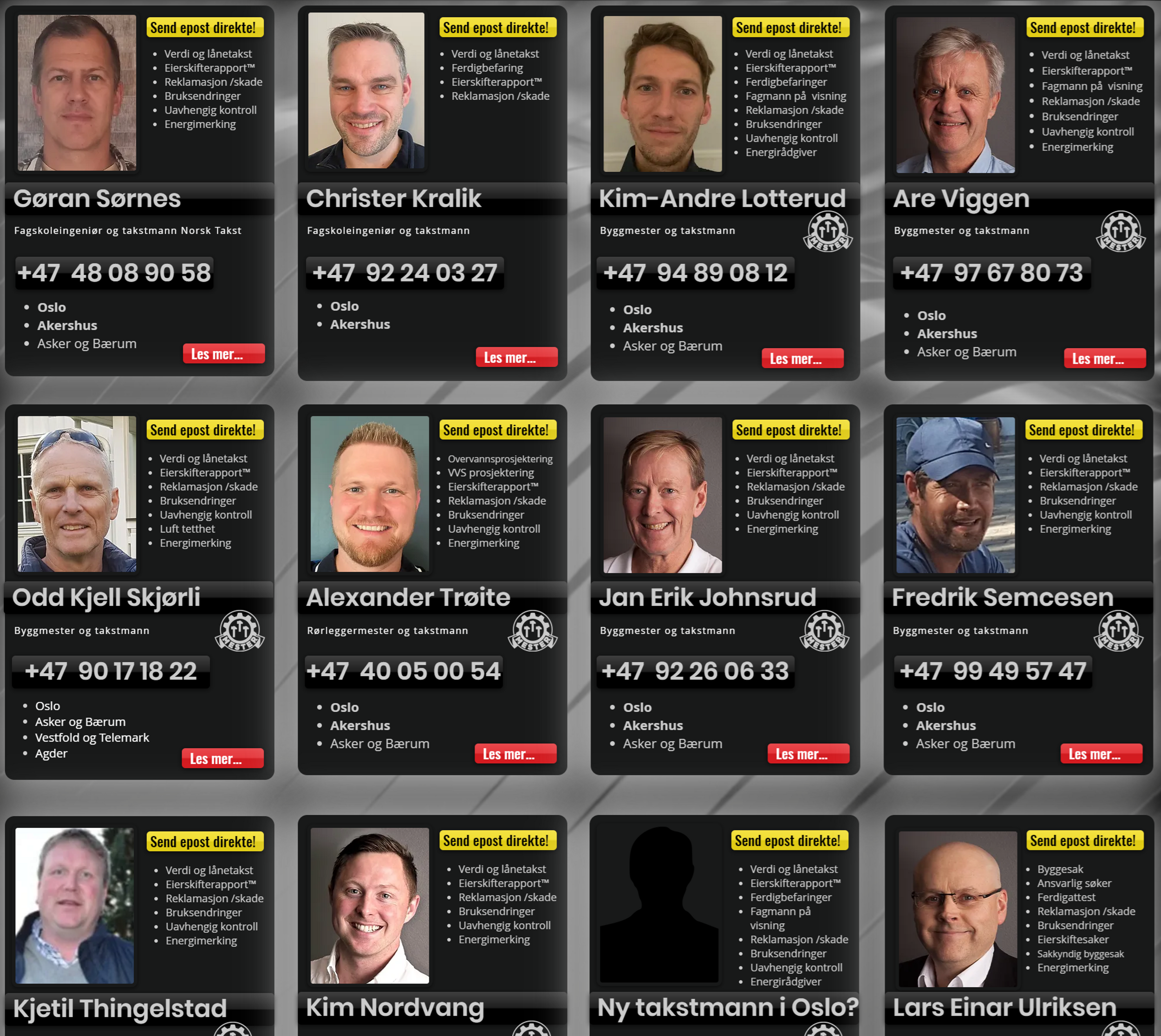 Takstmann | Oslo Takstkontor As