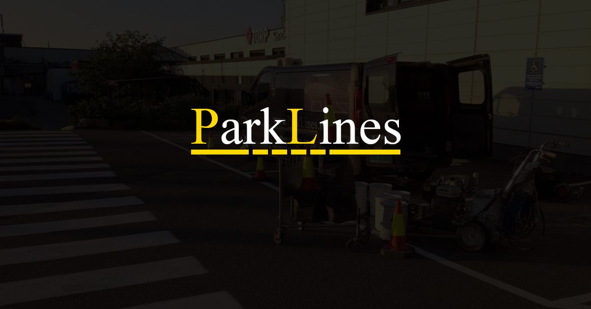 ParkLines - Oppmerking av veier, parkeringsplasser og diverse