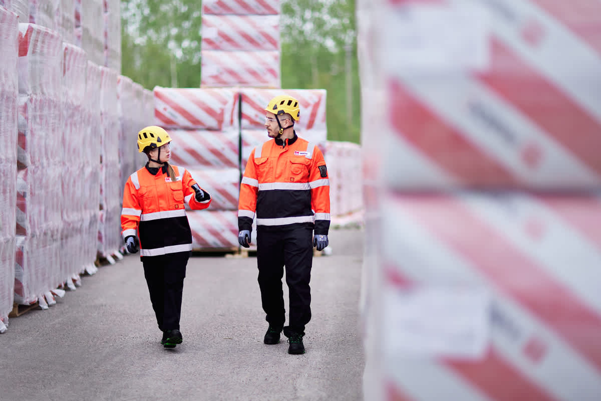 Energieffektiv och obrännbar isolering av stenull