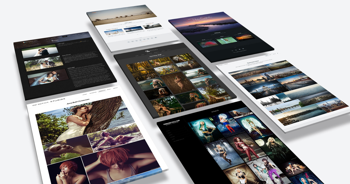 Photo Gallery Website for Modern Photographers