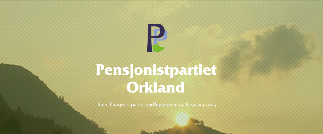 Pensjonistpartiet | Pensjonistpartiet Orkland | Trøndelag