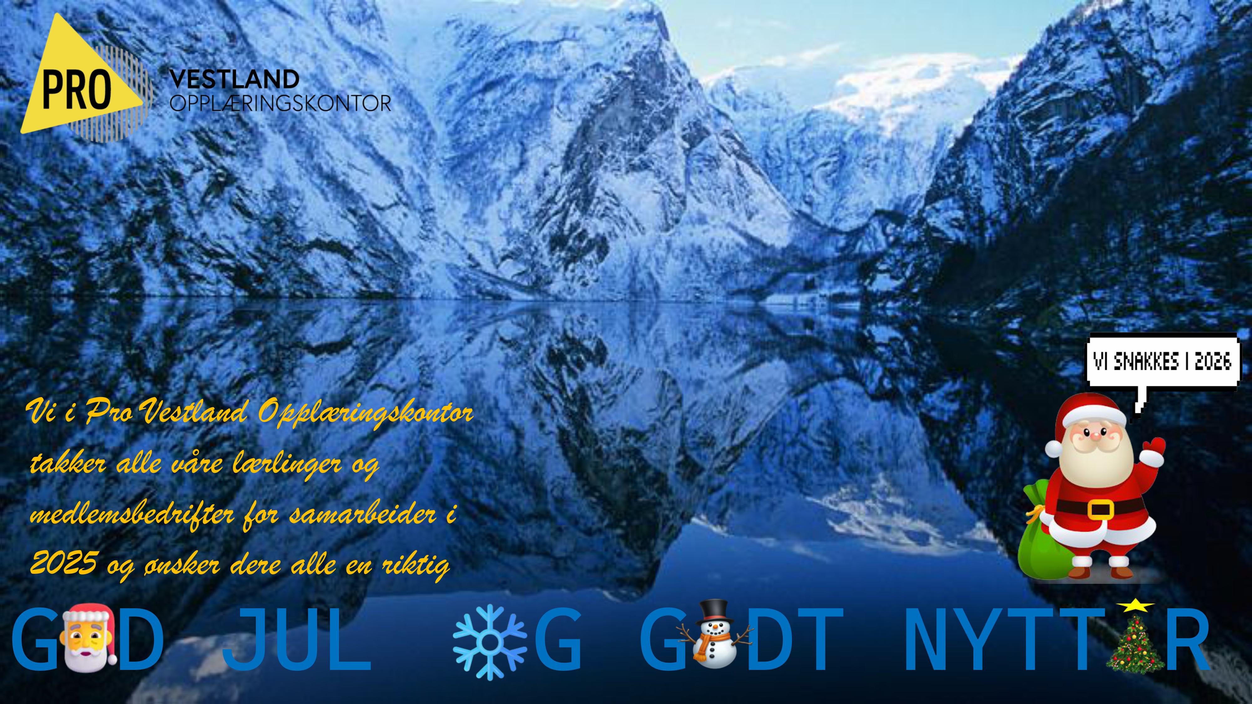 Opplæringskontoret PRO - PRO Vestland opplæringskontor