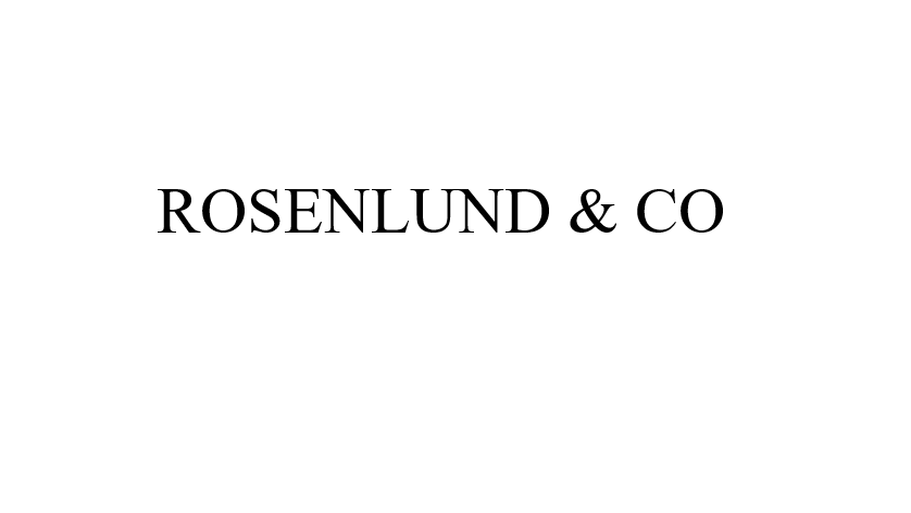 ROSENLUND & CO | Inveseringsselskap i Oslo