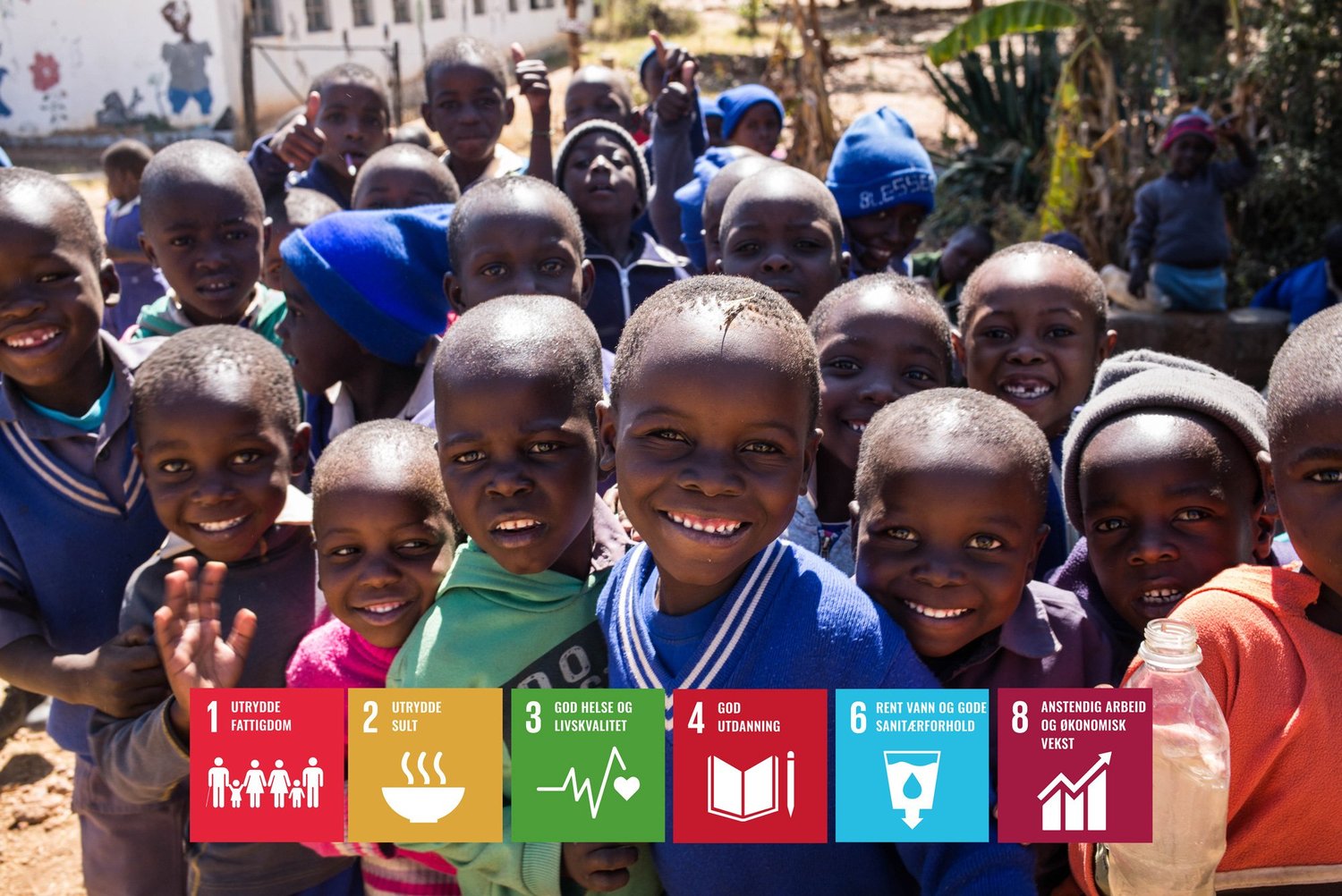 Vi jobber daglig med bærekraftige prosjekter for en bedre fremtid for de som vokser opp i Zimbabwe i dag.