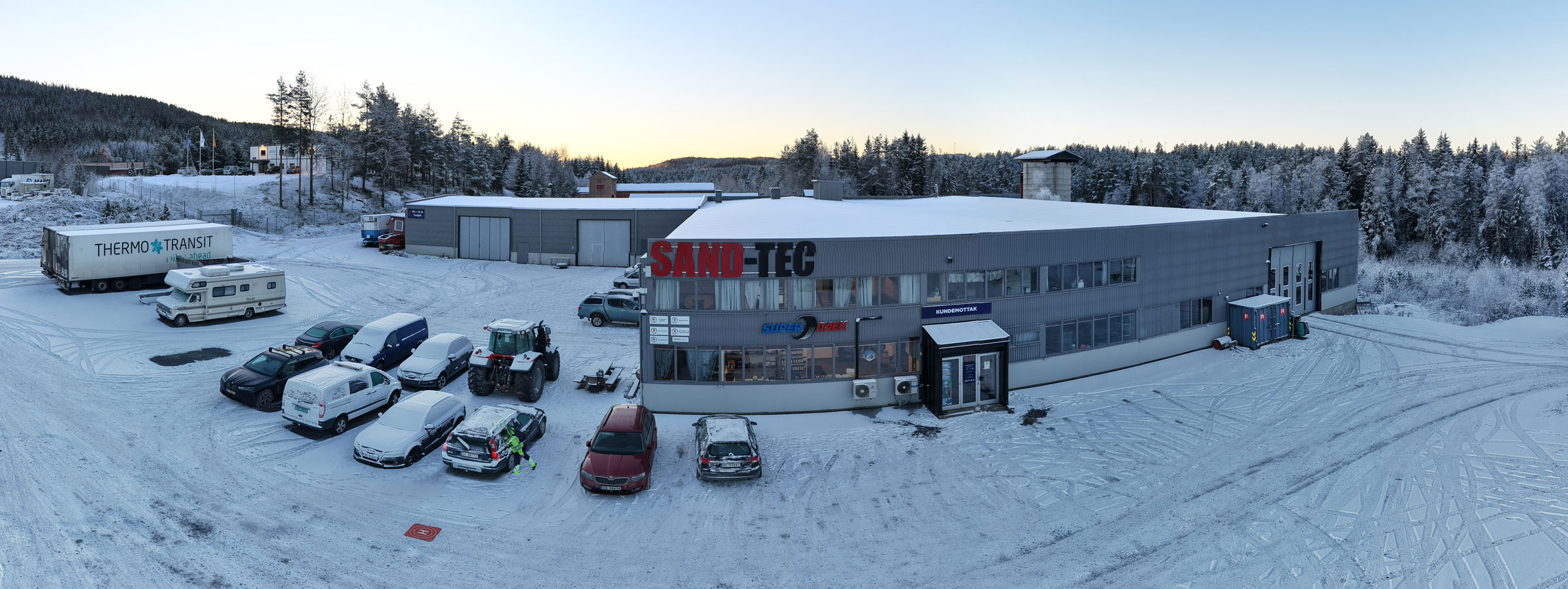 Lastebilverksted og bilverksted på Sagstua | Sand-Tec AS