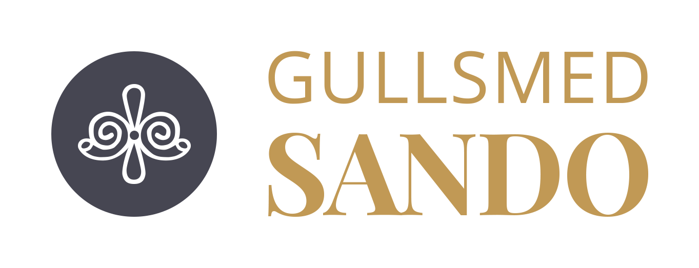 Gullsmed Sando I Norskprodusert Bunadsølv