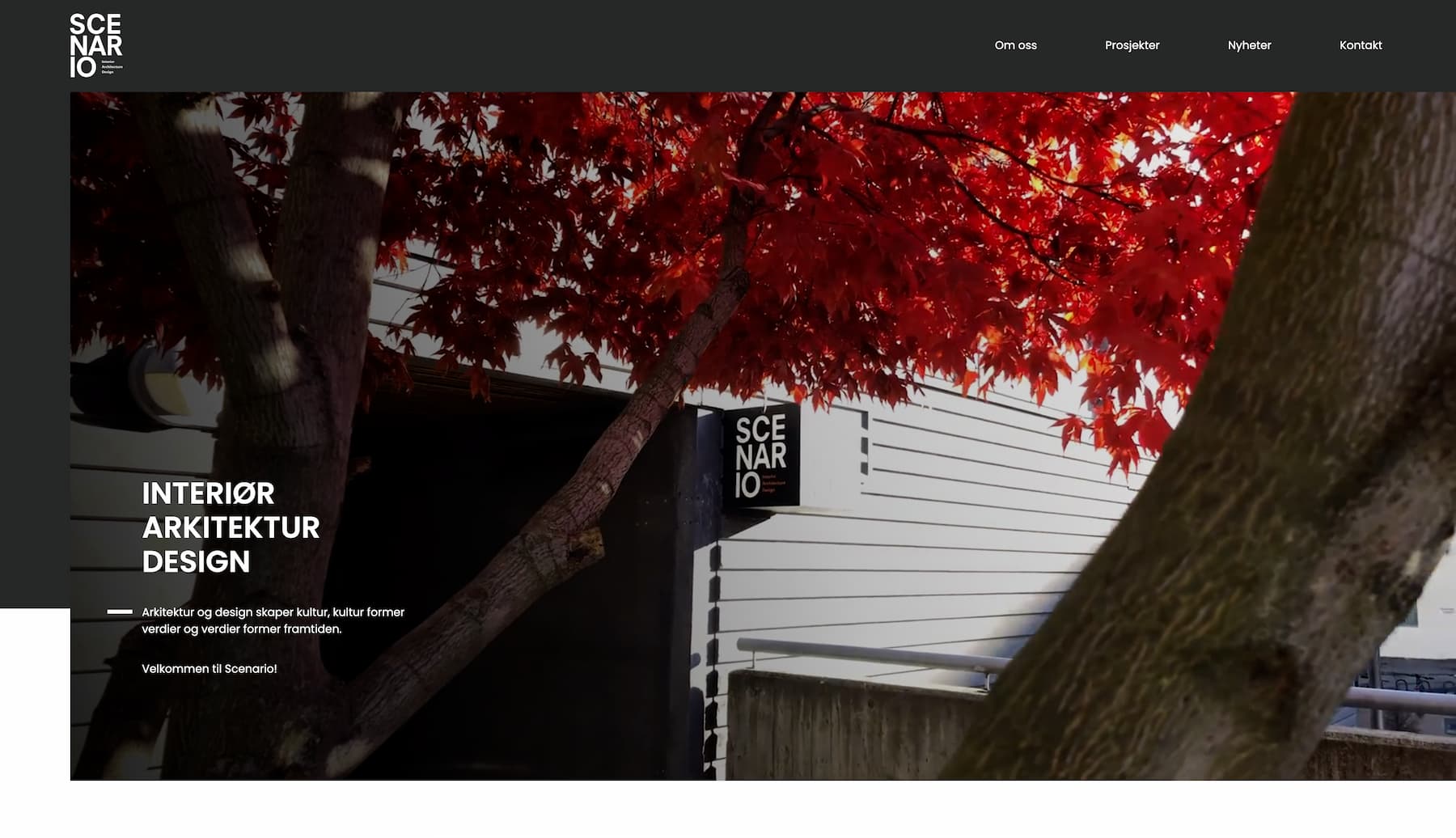 Velkommen til Scenario Interiørarkitekter