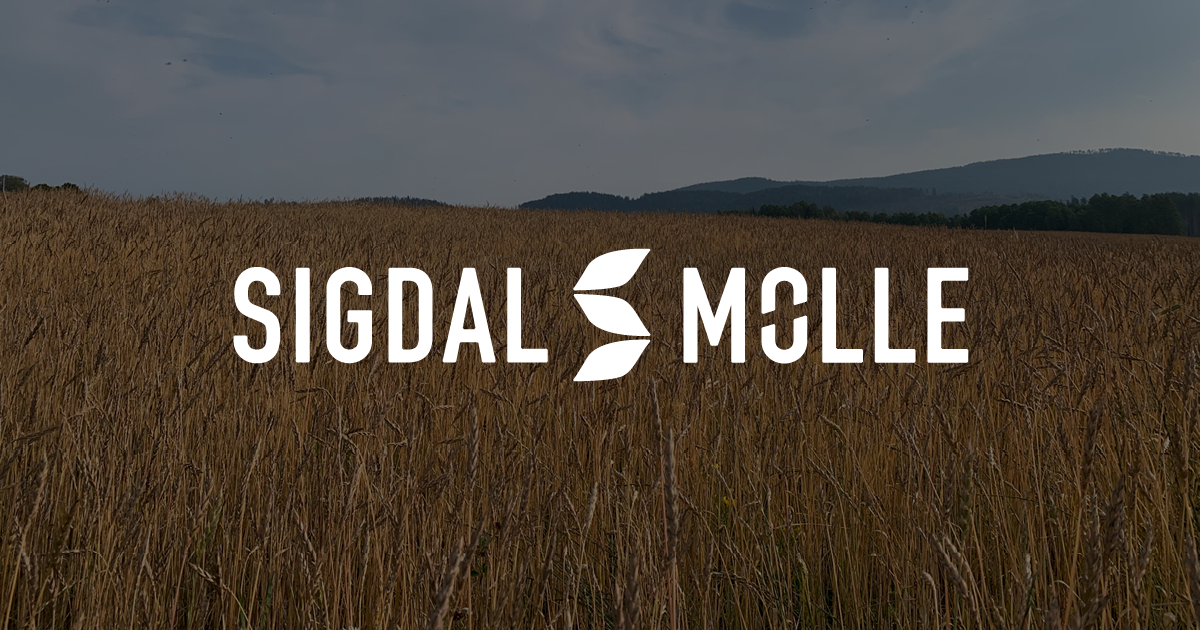 Økologisk mel fra Sigdal Mølle ⋆ Naturlig. Ekte. Økologisk!