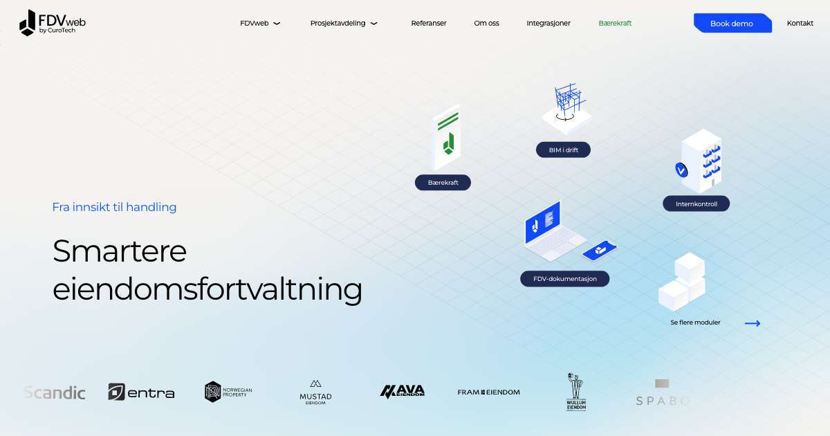 FDVweb | Skybasert drift- og vedlikeholdssystem