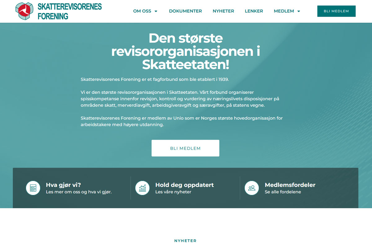 Skatterevisorenes Forening - Den største revisororganisasjonen i Skatteetaten!