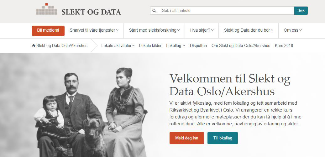 Slekt og Data Oslo/Akershus