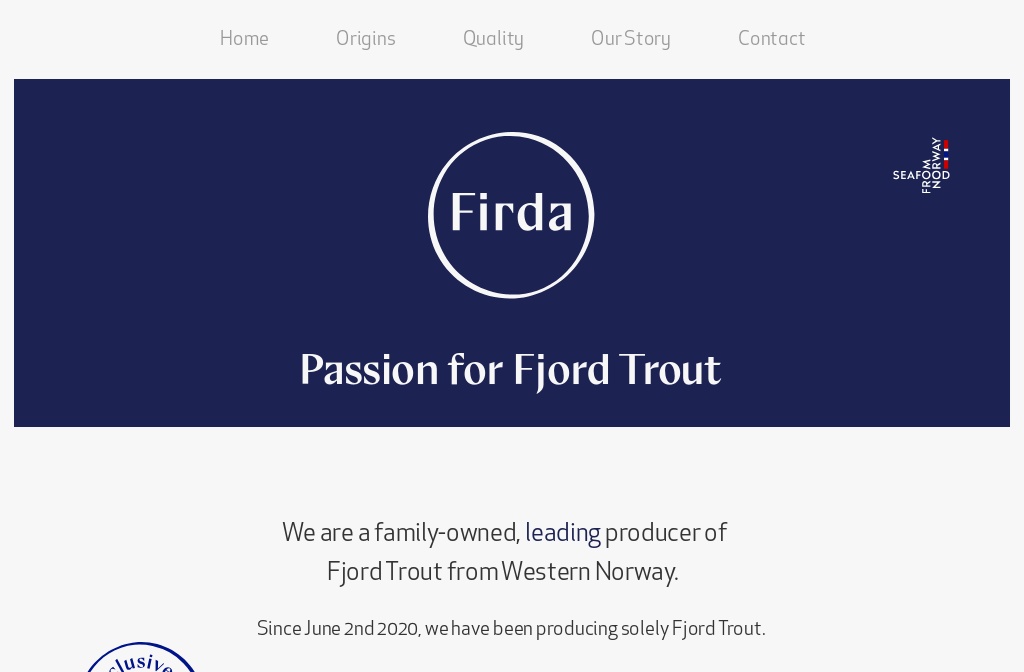 Firda Fjord Trout