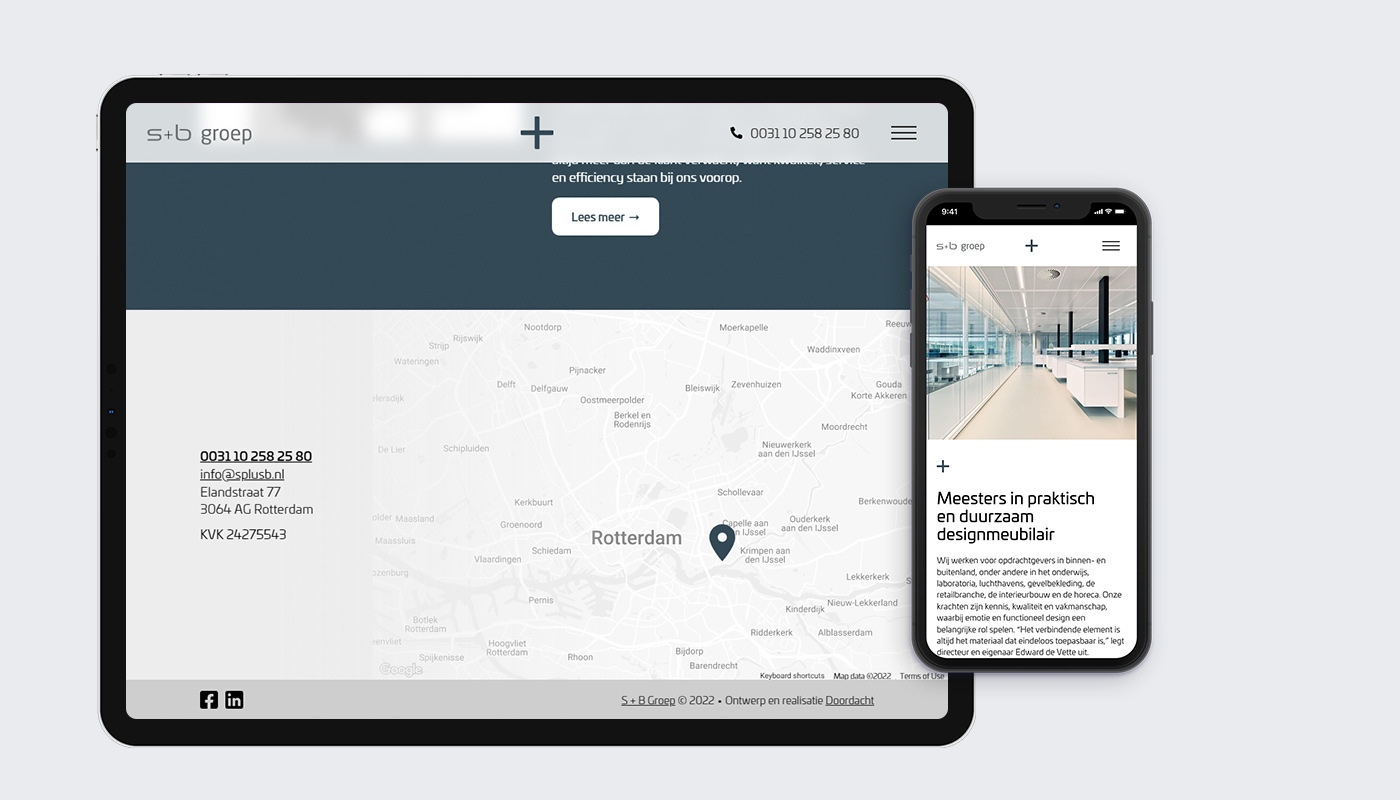 S+B groep | Meesters in praktisch en duurzaam designmeubilair