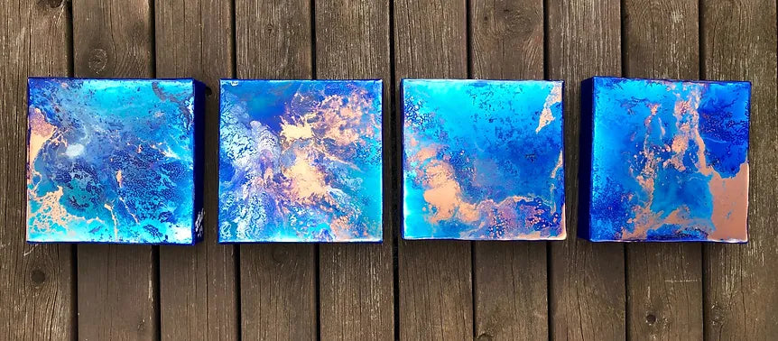Kunst og krystallsmykker av Thea Kiær