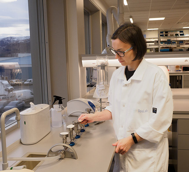 Din nordnorske leverandør av laboratorietjenester - TosLab