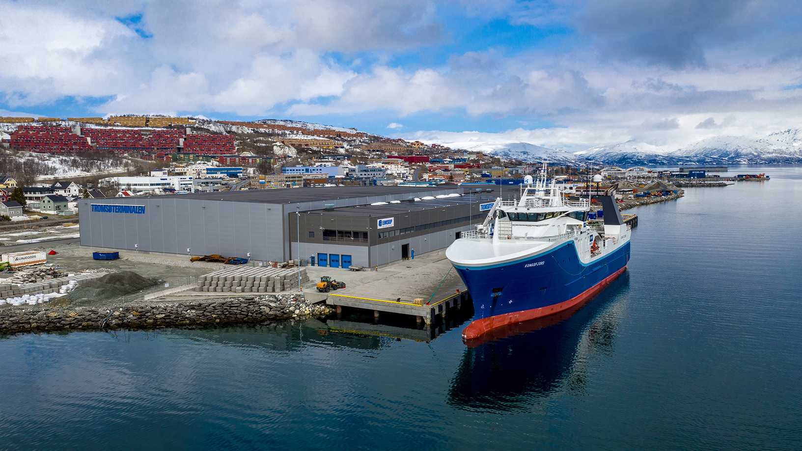Tromsøterminalen is a modern logistics terminal | Tromsøterminalen