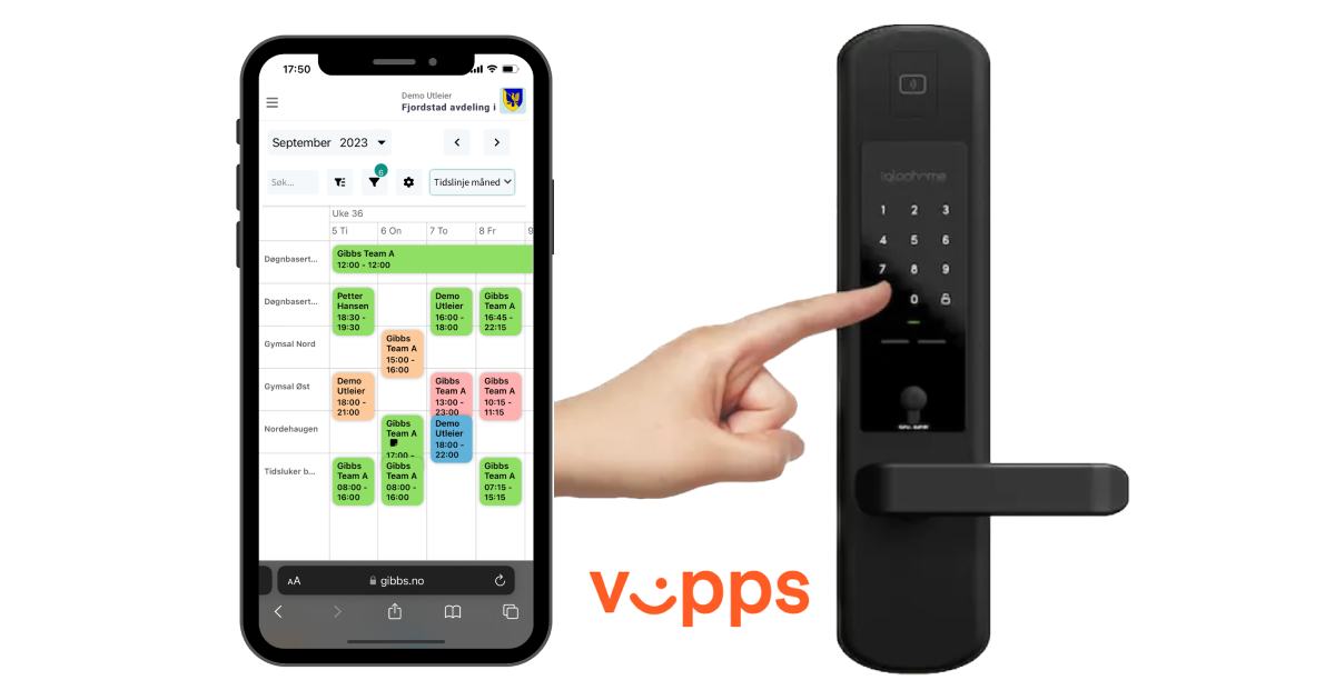 Bookingsystem - Book, Betal og Åpne