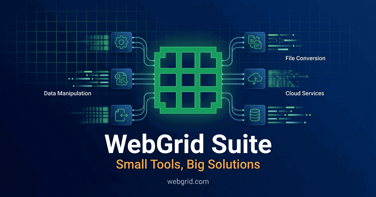 WebGrid - Welcome